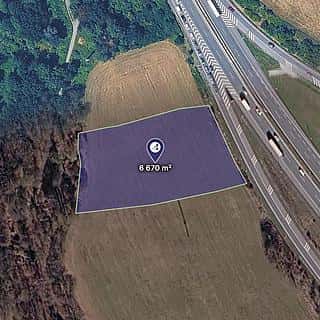 Prodej zemědělské půdy 6670 m² Mirošovice, Mirošovice, okres Praha-východ