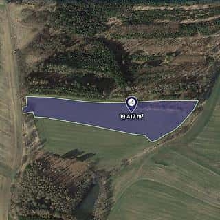 Prodej zemědělské půdy 9709 m² Habry, Habry, okres Havlíčkův Brod