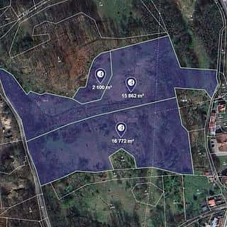 Prodej louky 28595 m² Nový Bor, Nový Bor, okres Česká Lípa