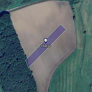Prodej zemědělské půdy 9640 m² Kovač, Kovač, okres Jičín