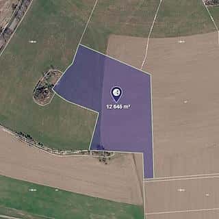 Prodej zemědělské půdy 8431 m² Postupice, Postupice, okres Benešov
