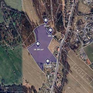 Prodej stavební parcely 7252 m² Mníšek, Mníšek, okres Liberec