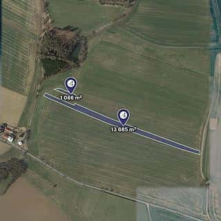 Prodej zemědělské půdy 7386 m² Vepříkov, Vepříkov, okres Havlíčkův Brod
