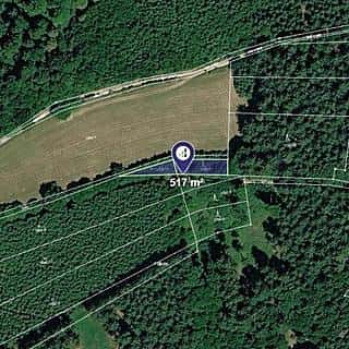 Prodej lesa 517 m² Jasenná, Jasenná, okres Zlín