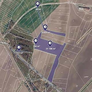 Prodej zemědělské půdy 12966 m² Lomnice nad Lužnicí, Lomnice nad Lužnicí, okres Jindřichův Hradec