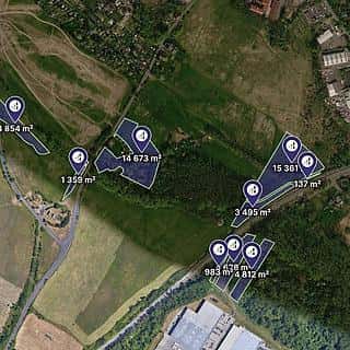 Prodej zemědělské půdy 50308 m² Krupka, Krupka, okres Teplice