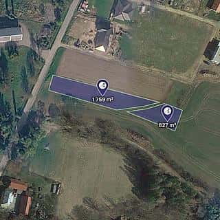 Prodej zemědělské půdy 2586 m² Libež, Libež, okres Benešov