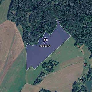 Prodej louky 89349 m² Pertoltice, Pertoltice, okres Liberec