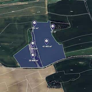 Prodej zemědělské půdy 10876 m² Písek, Písek