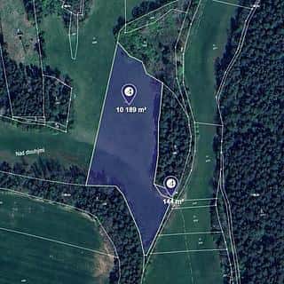 Prodej louky 10333 m² Čmelíny, Čmelíny, okres Plzeň-město