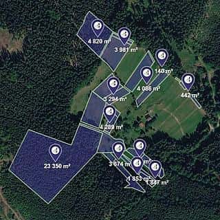 Prodej louky 9672 m² Horní Lomná, Horní Lomná, okres Frýdek-Místek