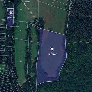 Prodej louky 5052 m² Částkov, Částkov, okres Uherské Hradiště