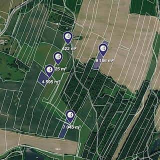 Prodej zemědělské půdy 22597 m² Dobev, Dobev, okres Písek