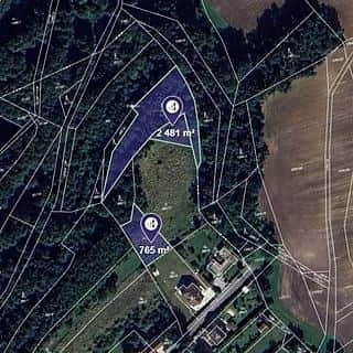 Prodej lesa 3246 m² Hradečno, Hradečno, okres Kladno