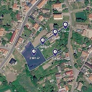 Prodej stavební parcely 3529 m² Mšené-lázně, Mšené-lázně, okres Litoměřice