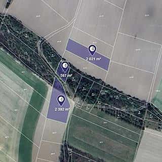 Prodej zemědělské půdy 5010 m² Prostřední Poříčí, Prostřední Poříčí, okres Blansko