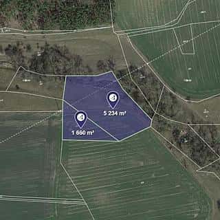 Prodej louky 1724 m² Nové Dvory, Nové Dvory, okres Příbram
