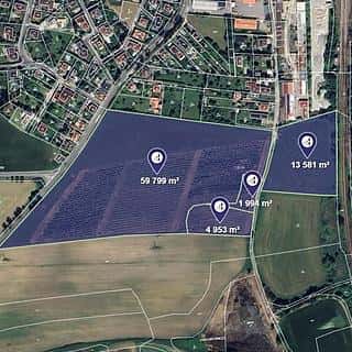 Prodej zemědělské půdy 13388 m² Písek, Písek