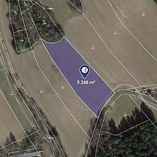 Prodej louky 5246 m² Lodhéřov, Lodhéřov, okres Jindřichův Hradec