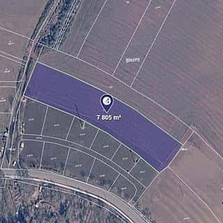 Prodej zemědělské půdy 3903 m² Otročiněves, Otročiněves, okres Beroun
