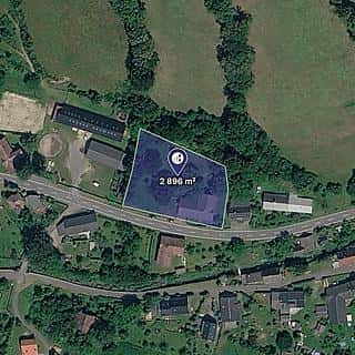 Prodej stavební parcely 2896 m² Janov, Janov, okres Bruntál