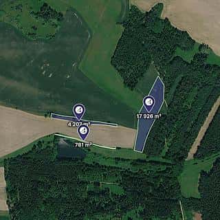 Prodej louky 22914 m² Dobev, Dobev, okres Písek