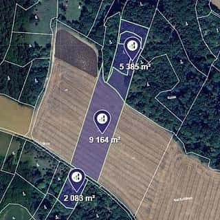 Prodej zemědělské půdy 16632 m² Vysoká, Vysoká, okres Mělník