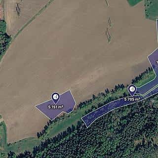 Prodej zemědělské půdy 14459 m² Proseč pod Ještědem, Proseč pod Ještědem, okres Liberec