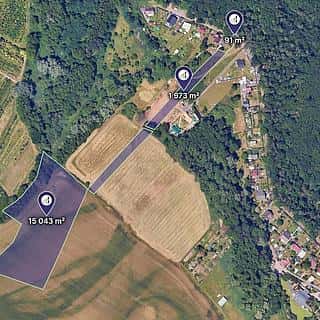 Prodej zemědělské půdy 2746 m² Hradec Králové, Hradec Králové