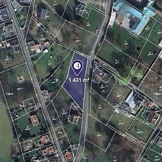 Prodej stavební parcely 1431 m² Jiříkov, Jiříkov, okres Děčín