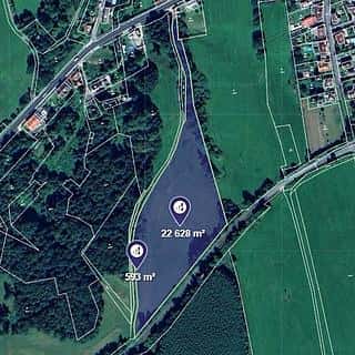 Prodej louky 23221 m² Česká Kamenice, Česká Kamenice, okres Děčín