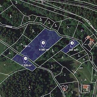 Prodej lesa 3406 m² Pěnčín, Pěnčín, okres Jablonec nad Nisou