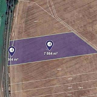 Prodej zemědělské půdy 8228 m² Svatobořice-Mistřín, Svatobořice-Mistřín, okres Hodonín