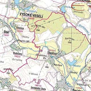 Prodej zemědělské půdy 18591 m² Smidary, Smidary, okres Hradec Králové