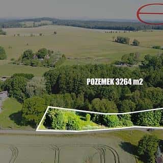 Prodej stavební parcely 3264 m² Pertoltice, Pertoltice, okres Liberec