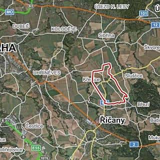 Prodej zemědělské půdy 23998 m² Křenice, Křenice, okres Praha-východ
