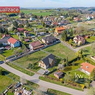 Prodej stavební parcely 1069 m² Pyšely, Kovářovická, Pyšely, okres Benešov