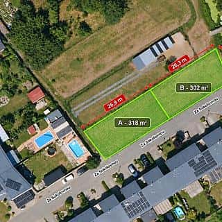 Prodej stavební parcely 302 m² Olomouc, Olomouc