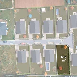 Prodej stavební parcely 612 m² Labské Chrčice, Labské Chrčice, okres Pardubice