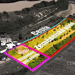 Prodej stavební parcely 1659 m² Přerov nad Labem, Přerov nad Labem, okres Nymburk