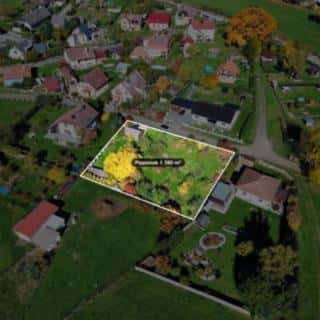 Prodej stavební parcely 1390 m² Staré Sedliště, Staré Sedliště, okres Tachov