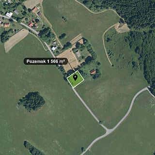 Prodej stavební parcely 1566 m² Chodský Újezd, Chodský Újezd, okres Tachov