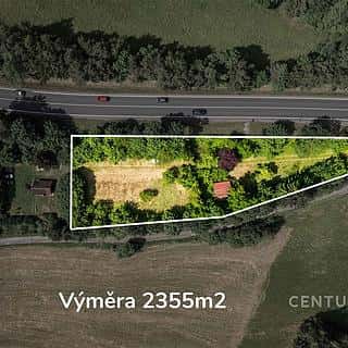 Prodej stavební parcely 2355 m² Miličín, Miličín, okres Benešov