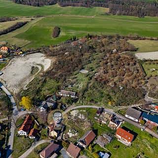 Prodej stavební parcely 3158 m² Střemy, Střemy, okres Mělník