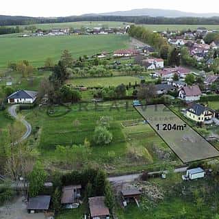 Prodej stavební parcely 1204 m² Doudleby, Doudleby, okres České Budějovice