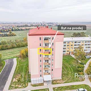 Prodej bytu 2+kk 48 m² Chropyně, J. Fučíka, Chropyně, okres Kroměříž