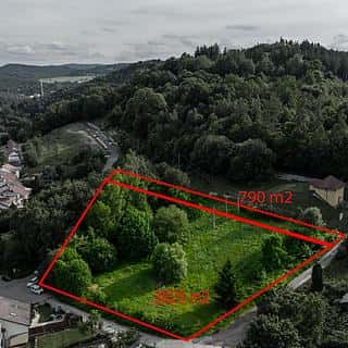 Prodej stavební parcely 4615 m² Český Krumlov, Český Krumlov