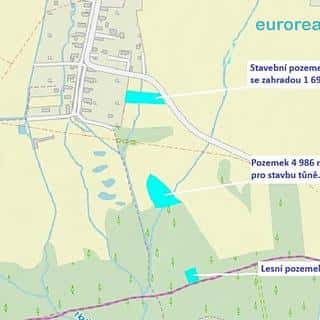 Prodej ostatních pozemků 10061 m² Nepomuk, Nepomuk, okres Příbram