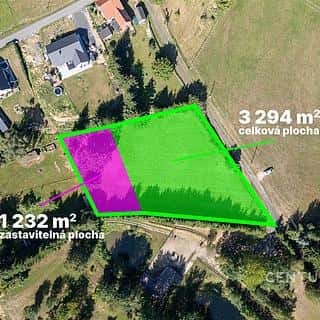 Prodej stavební parcely 1 m² Hrádek nad Nisou, Hrádek nad Nisou, okres Liberec