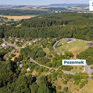 Prodej stavební parcely 1256 m² Žlutava, Žlutava, okres Zlín